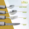 BodyHealt 4 Piece Adaptive Utensil Set - Exact Color