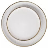 16pc Arthur Stoneware Dinnerware Set with Rim Matte White