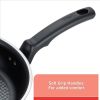 Cook & Strain Nonstick 2 Piece Fry Pan Cookware Set, 9.5 and 11 inch, Black, Dishwasher Safe