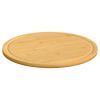 Chopping Boards 6 pcs Ø11.8"x0.6" Bamboo