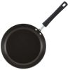 3 Piece Easy Clean Aluminum Non-Stick Frying Pan, Fry Pan, Skillet Set, Black