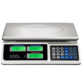 Home Commercial Used Computing Digital Floor Platform Scale (Color: Silver)