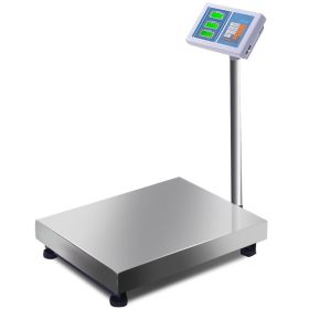 Home Commercial Used Computing Digital Floor Platform Scale (Color: Silver B)