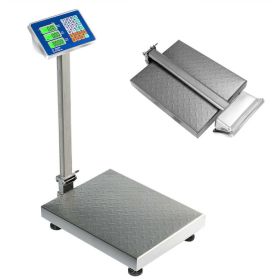 Home Commercial Used Computing Digital Floor Platform Scale (Color: Silver A)