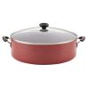 Easy Clean 14" Nonstick Family Pan, Jumbo Cooker With Lid