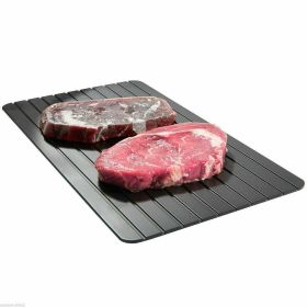 Fast Defrost Tray Fast Thaw Frozen Food Meat Fruit Quick Defrosting Plate Board Defrost Tray Thaw Master Kitchen Gadgets (Default: default)